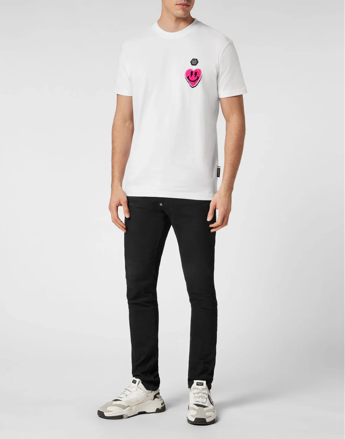T-shirt Round Neck SS Smile, цвет: Розовый