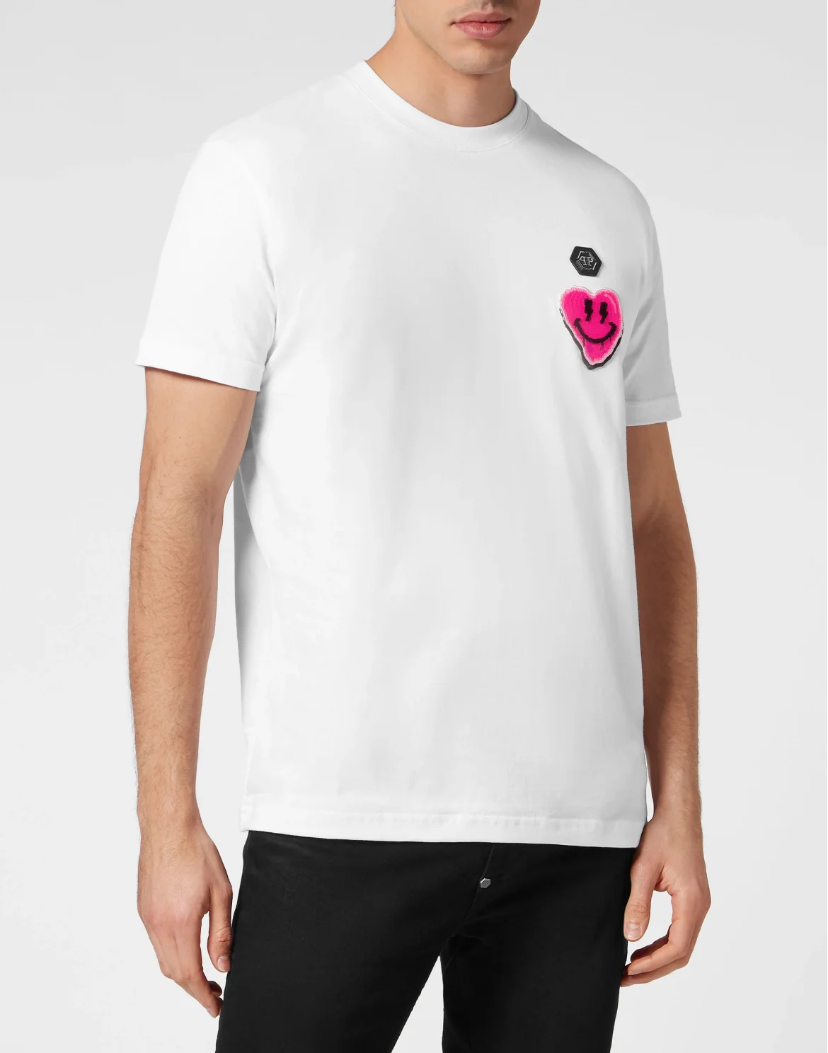 T-shirt Round Neck SS Smile, цвет: Розовый