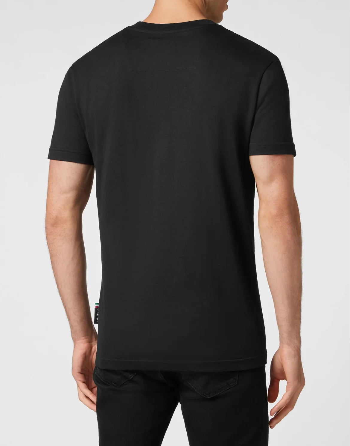 T-shirt Round Neck SS Smile, цвет: Черный