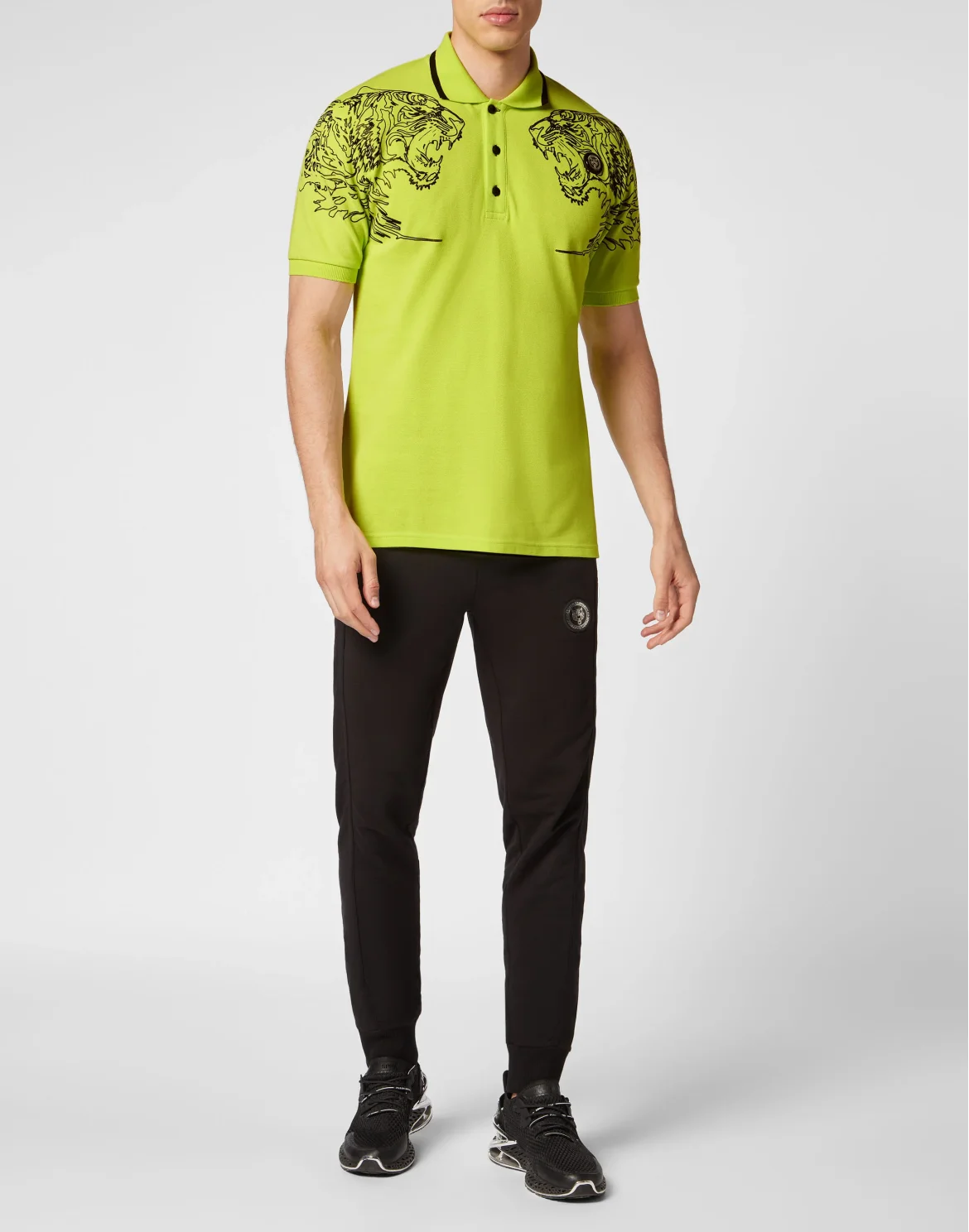 Polo shirt SS Tiger, цвет: Желтый