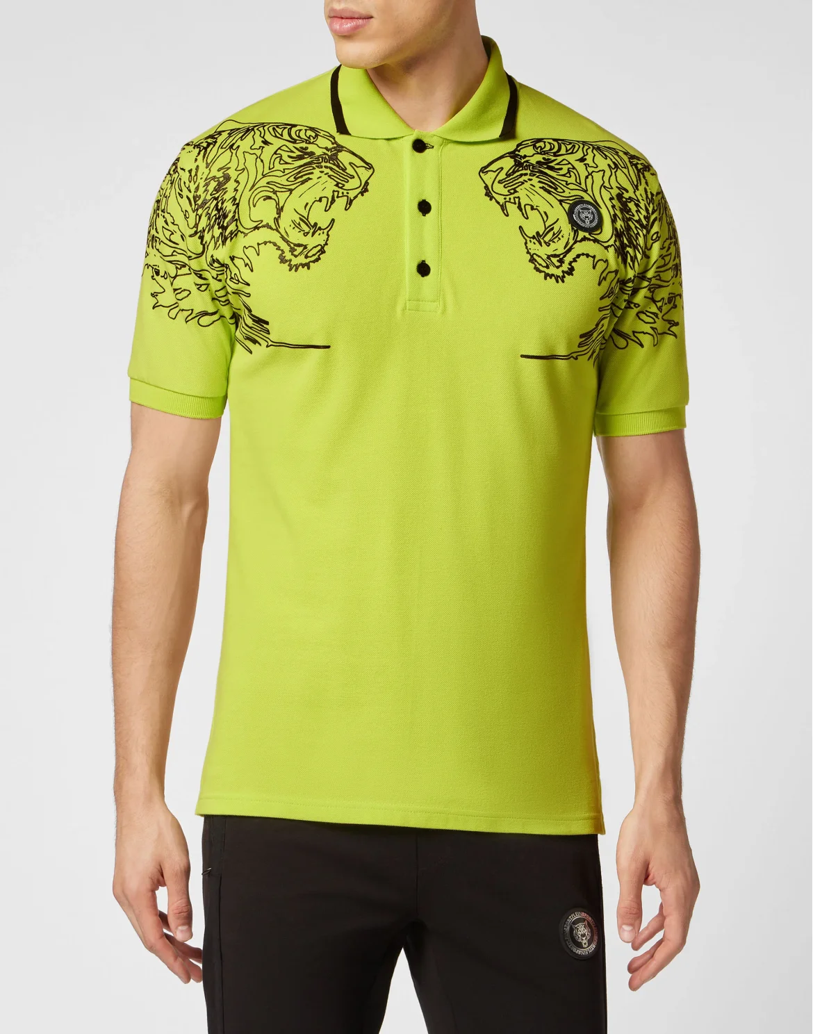 Polo shirt SS Tiger, цвет: Желтый
