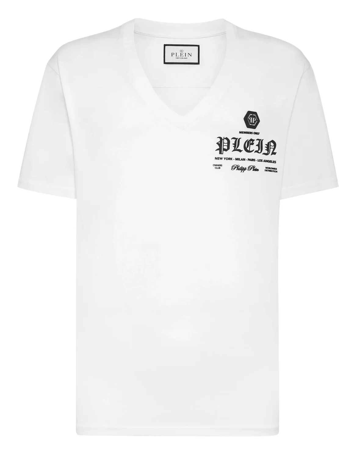 T-shirt V-Neck, цвет: Белый