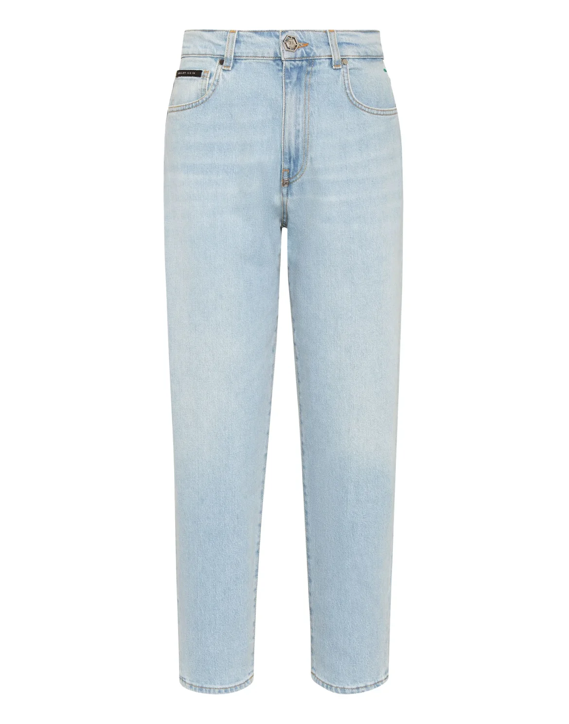 Denim Trousers Mom Fit, цвет: Синий