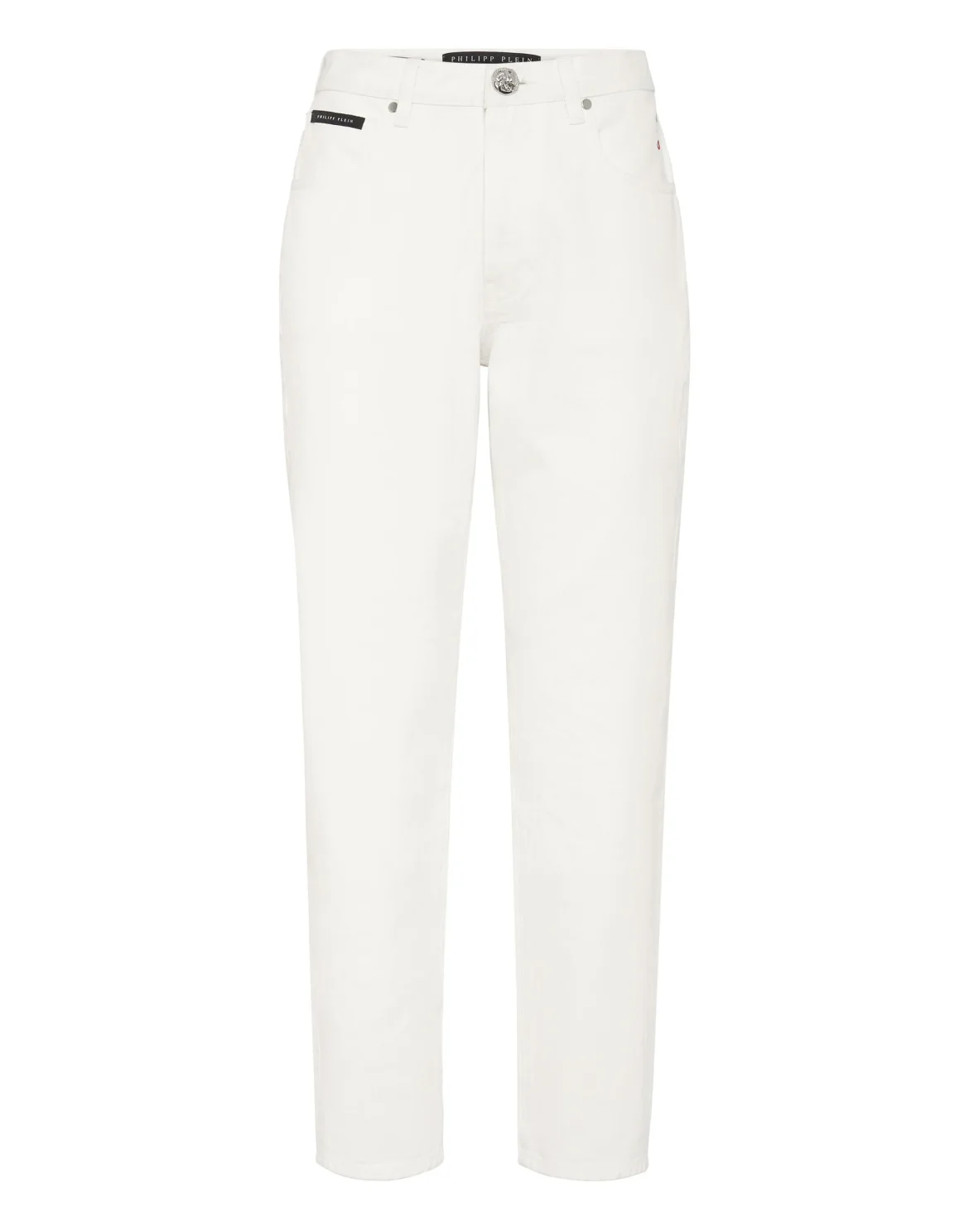 Denim Trousers Mom Fit, цвет: Белый