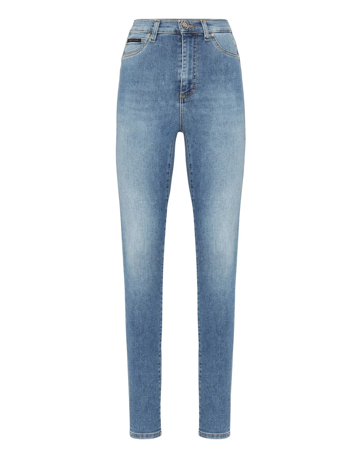 Super High Waist Jeggings, цвет: Синий