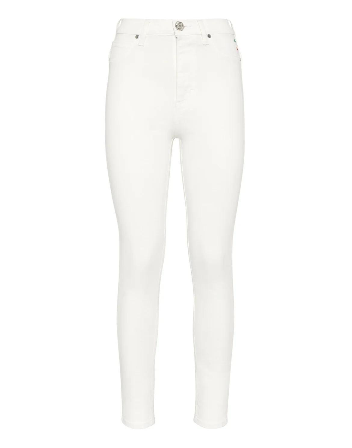 Super High Waist Jeggings, цвет: Белый