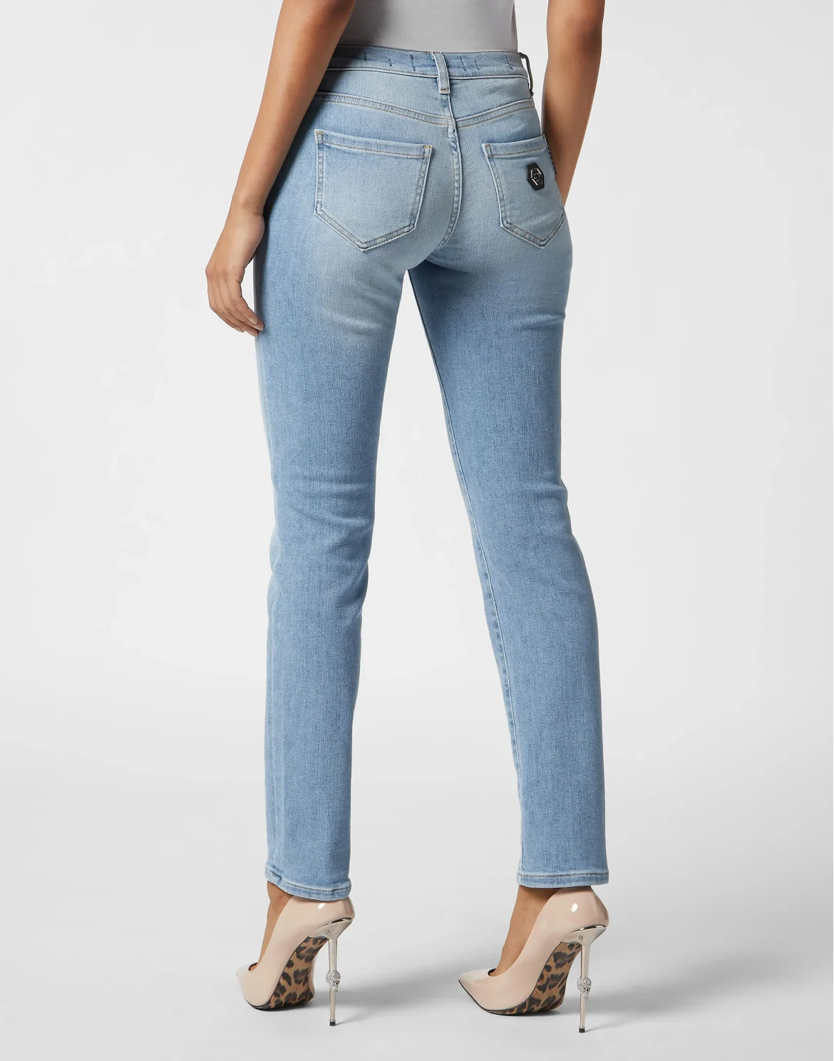 Denim Trousers Regular Fit, цвет: Синий