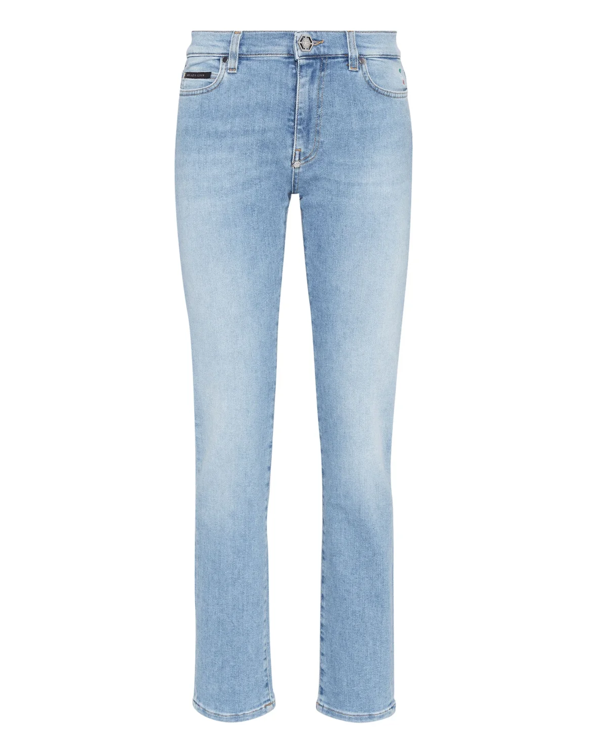 Denim Trousers Regular Fit, цвет: Синий