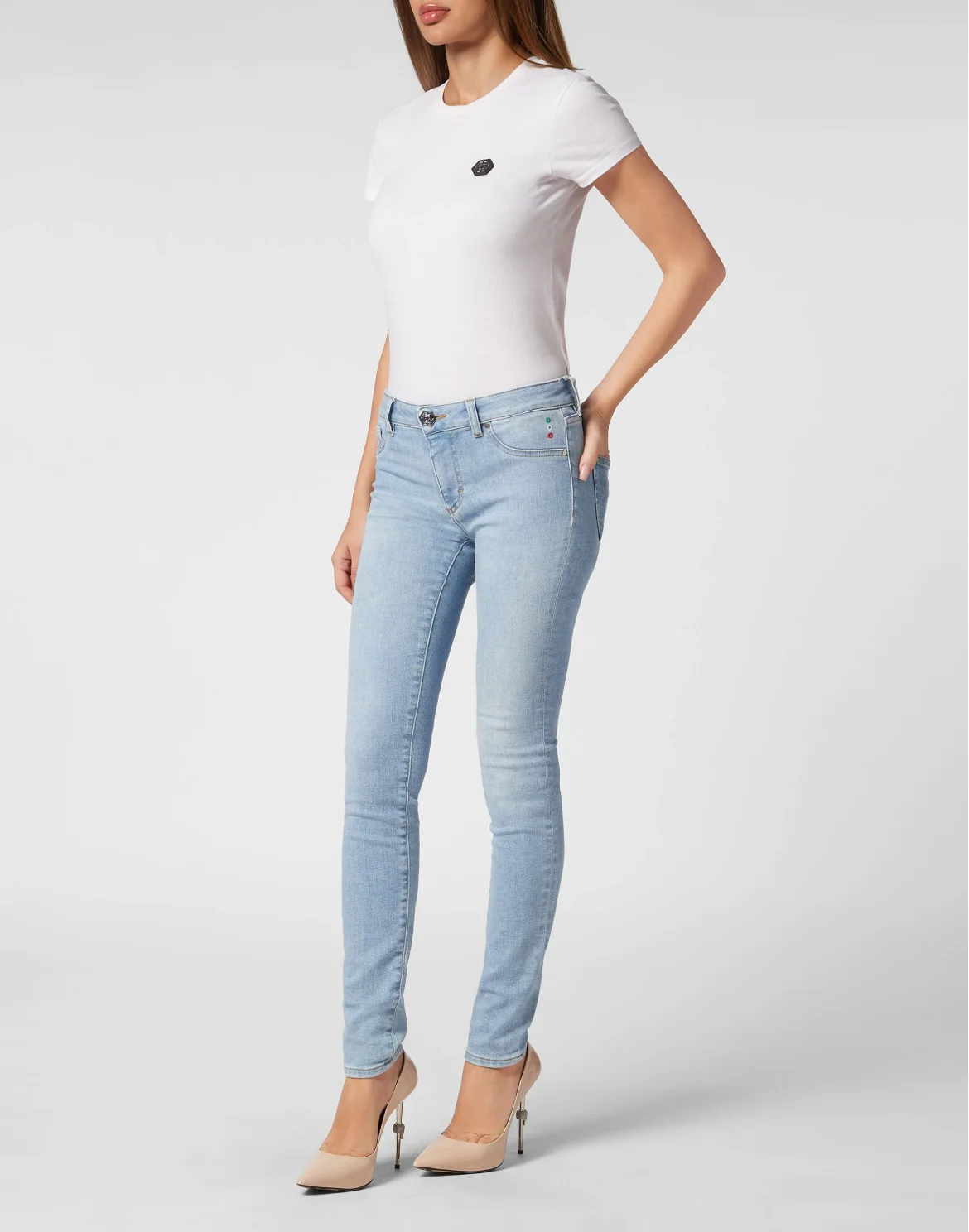 Denim Jeggings, цвет: Синий
