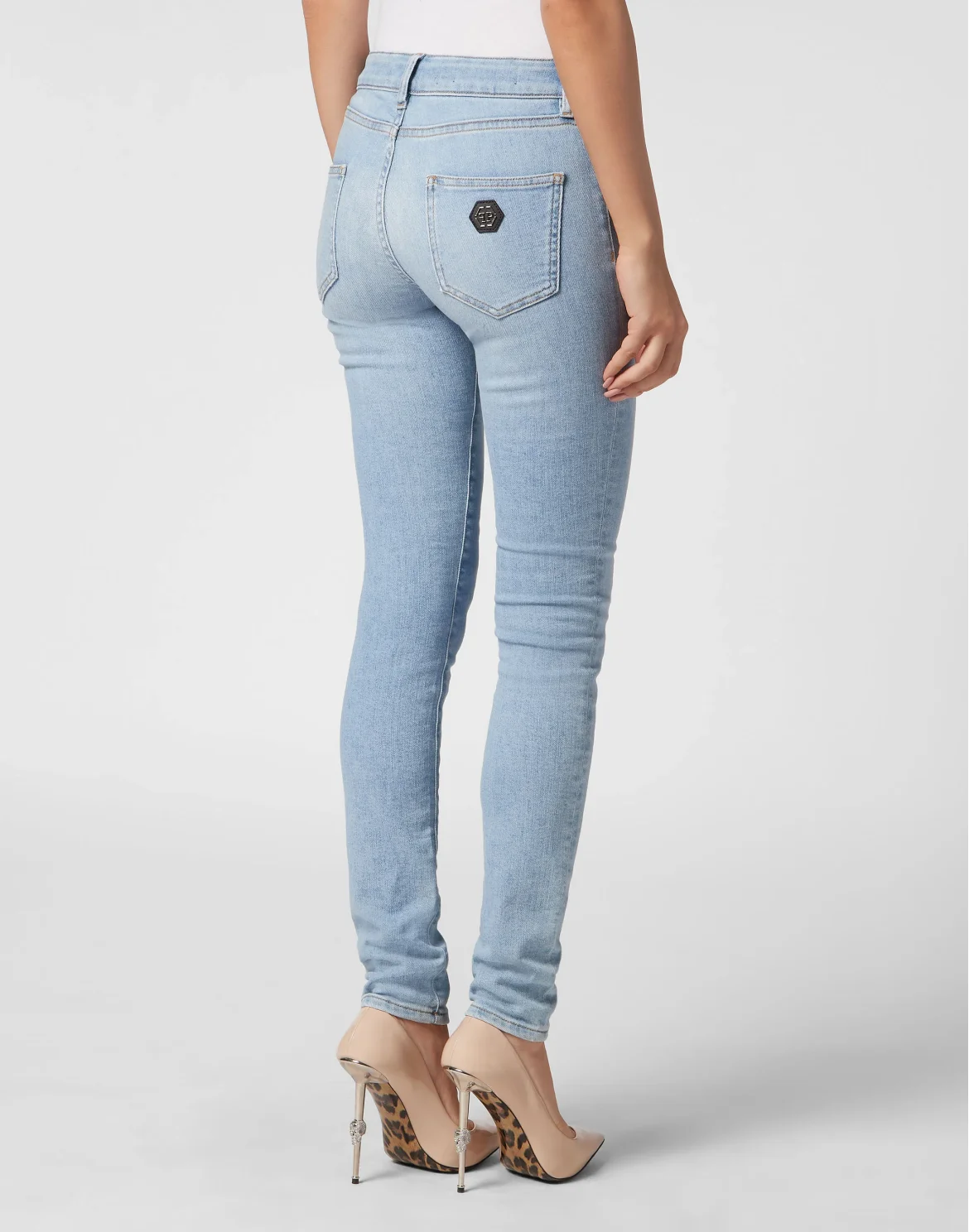 Denim Jeggings, цвет: Синий