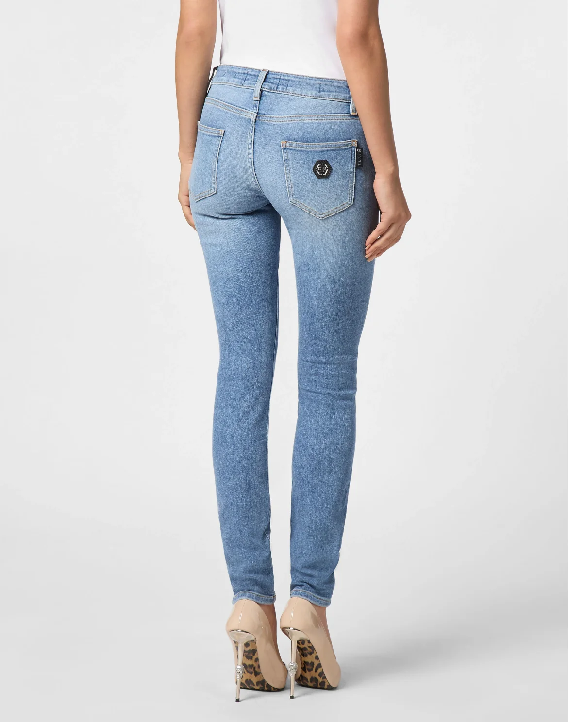Denim Jeggings, цвет: Синий