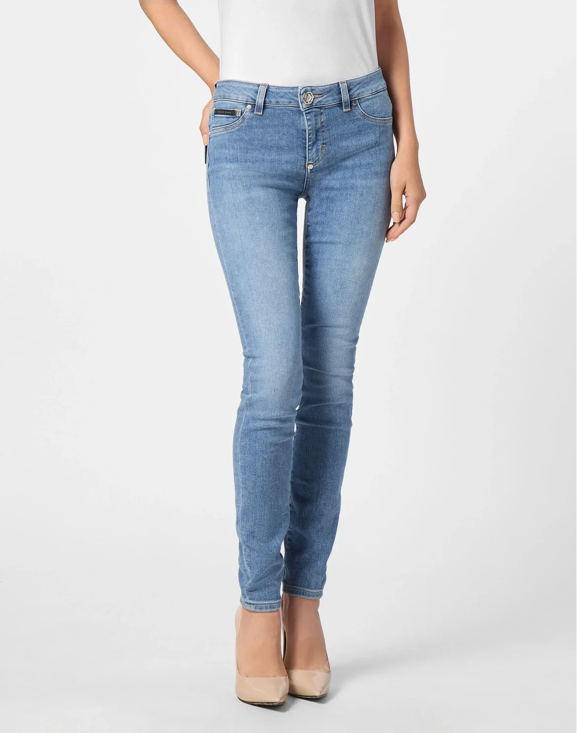 Denim Jeggings, цвет: Синий
