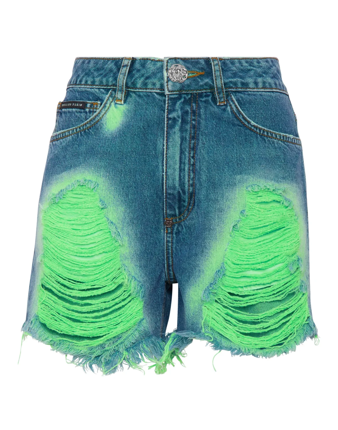 Hot Pants Tie-Dye, цвет: Синий