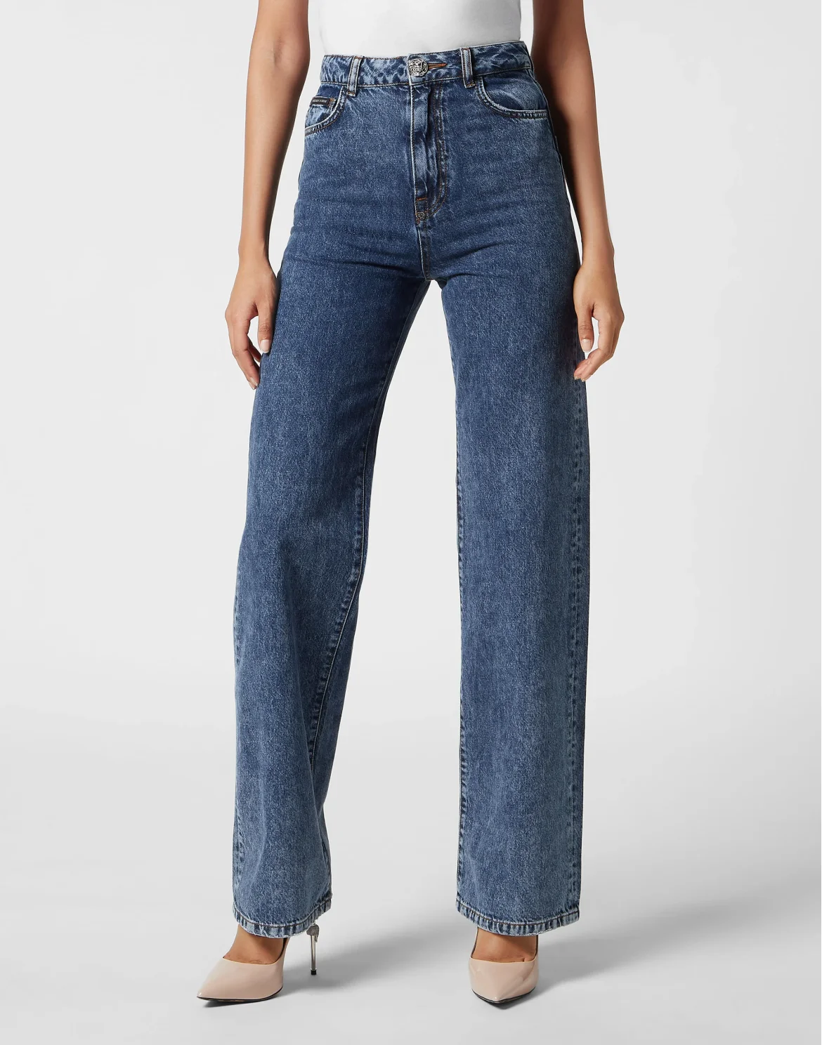 Denim Trousers Palace Fit, цвет: Синий