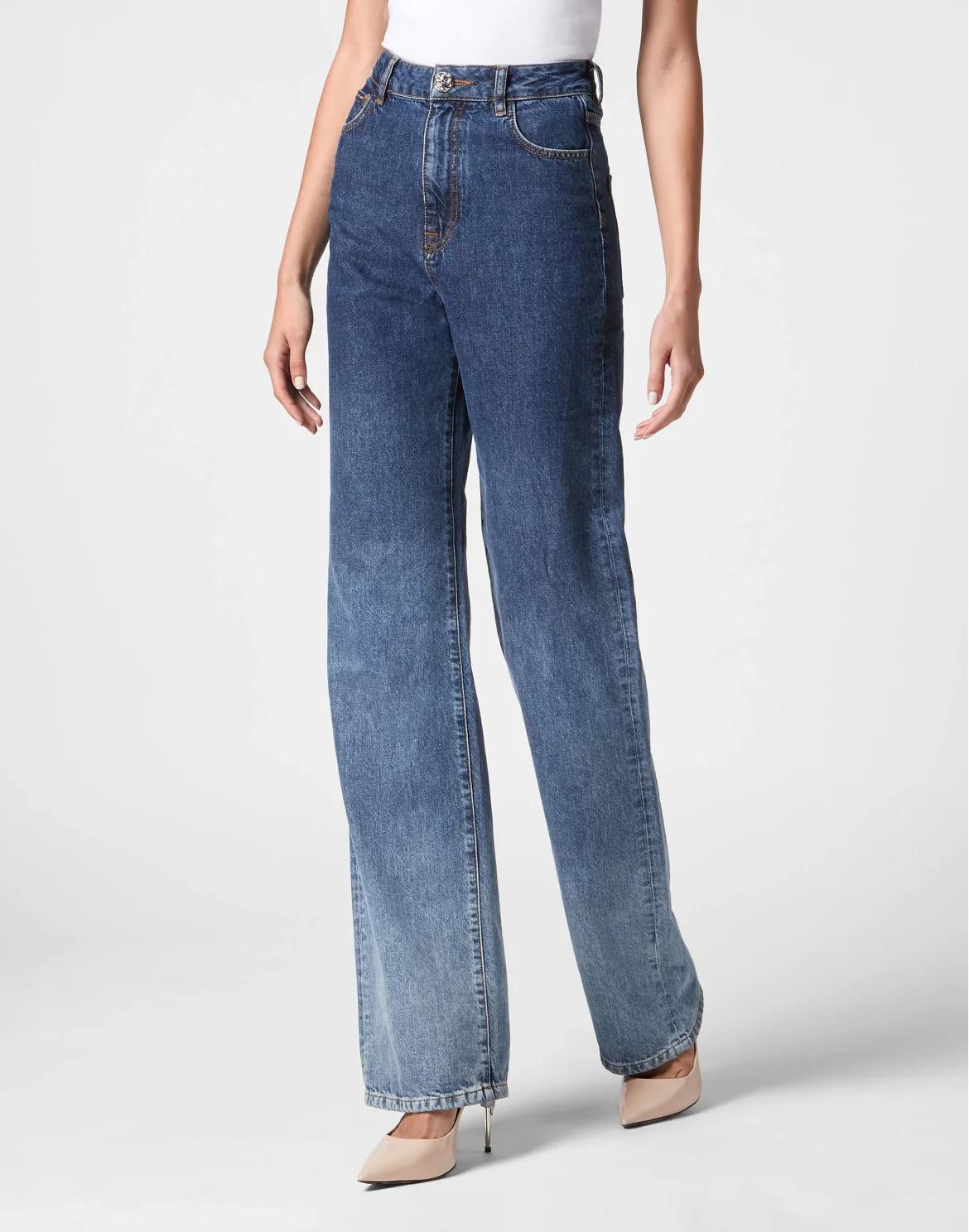 Denim Trousers Palace Fit, цвет: Синий