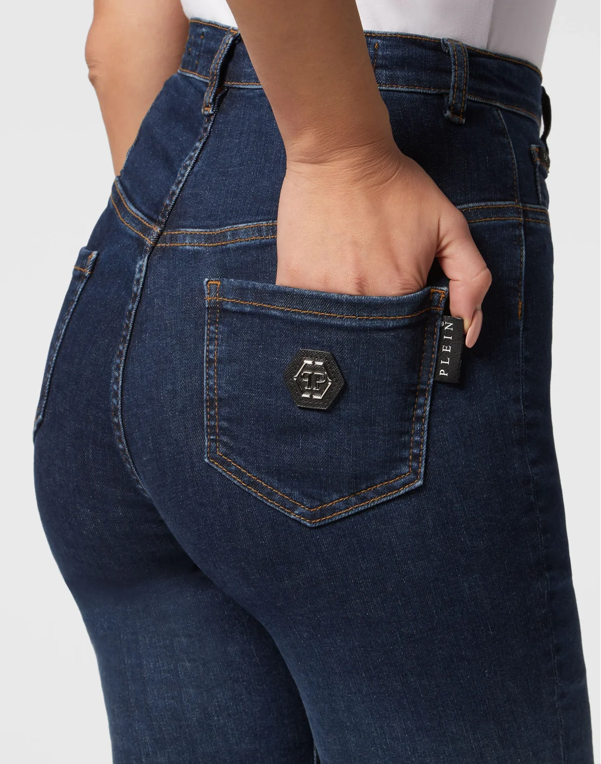 Super High Waist Jegging, цвет: Синий