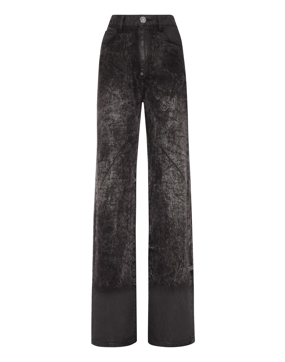 Denim Trousers Palace Fit, цвет: Черный