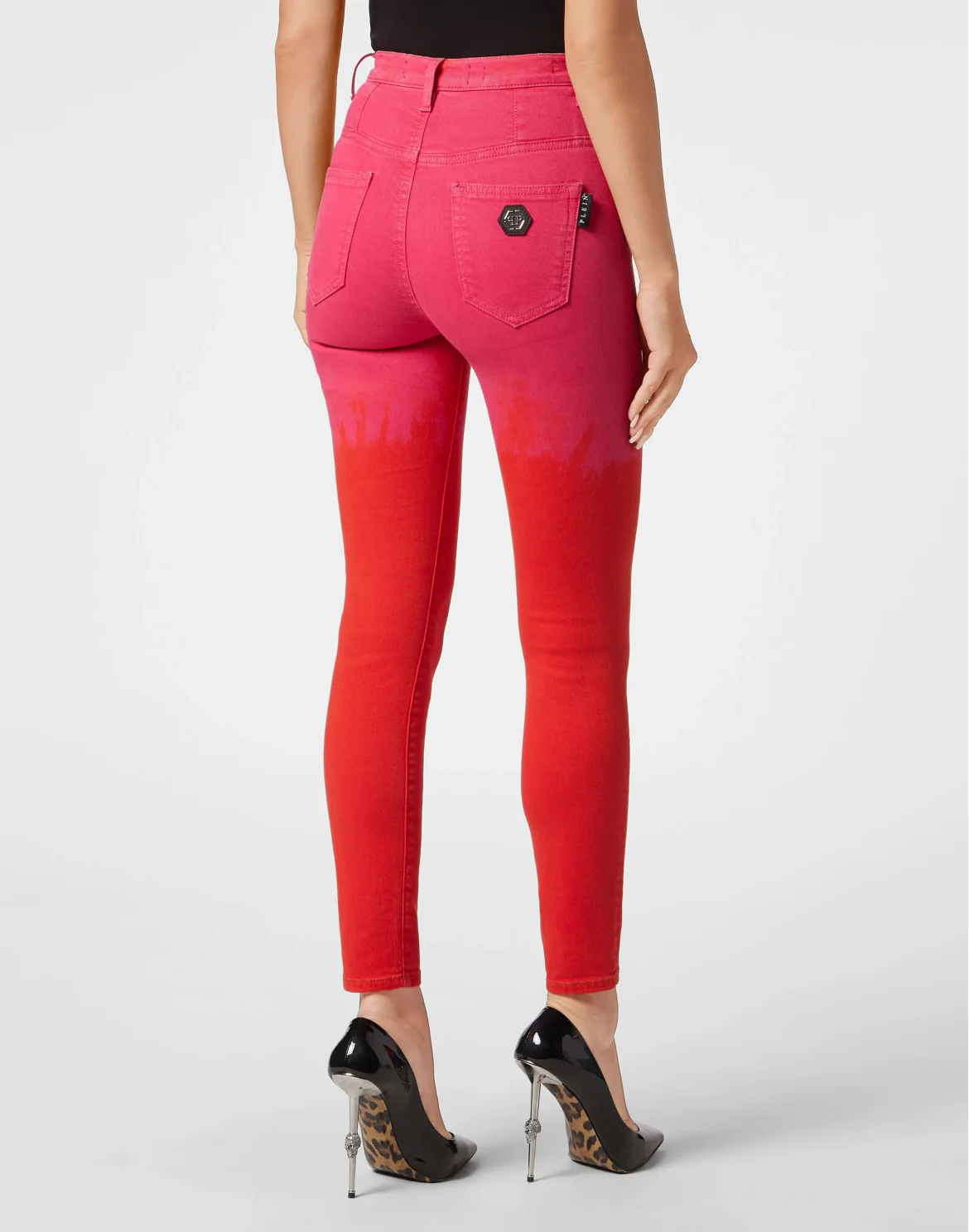 High Waist Jegging, цвет: Розовый