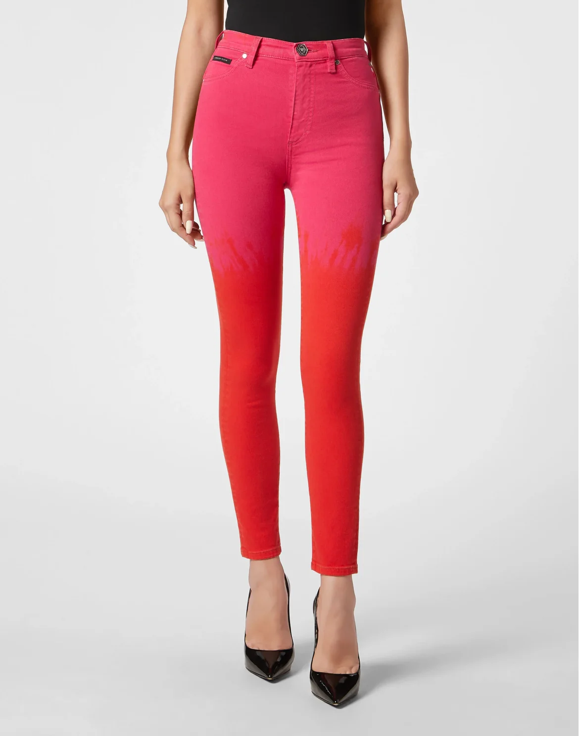 High Waist Jegging, цвет: Розовый