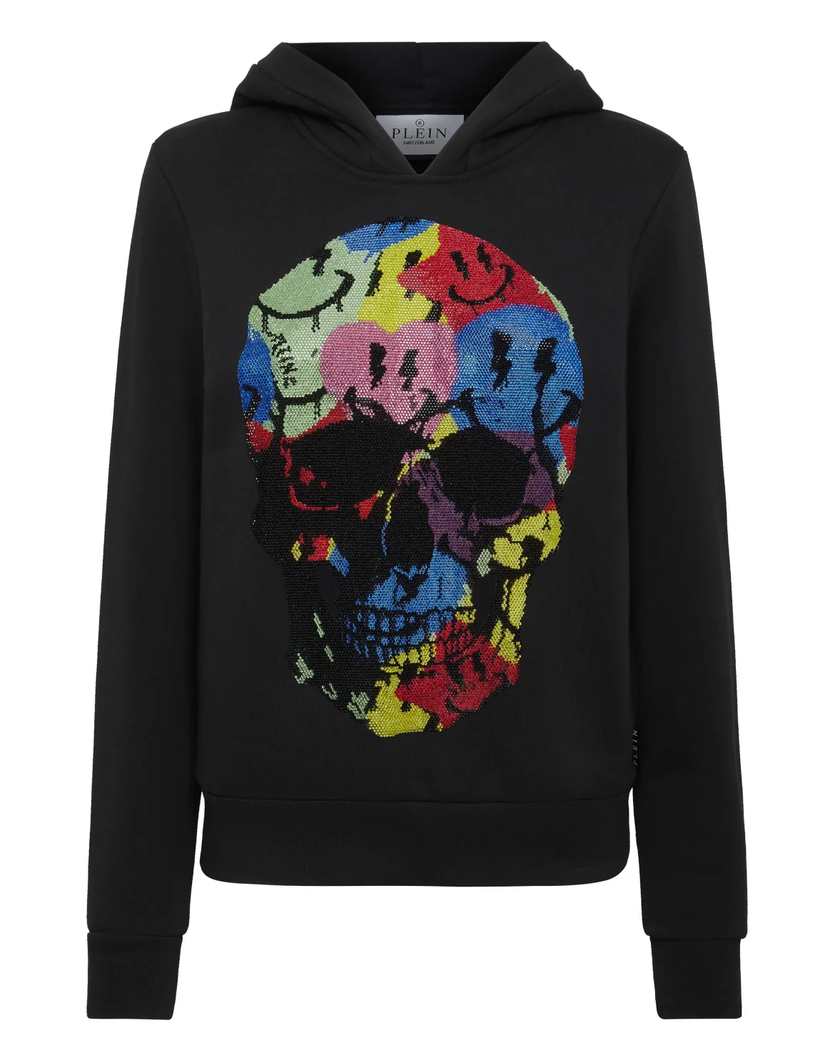 Hoodie Sweatshirt Smile, цвет: Черный