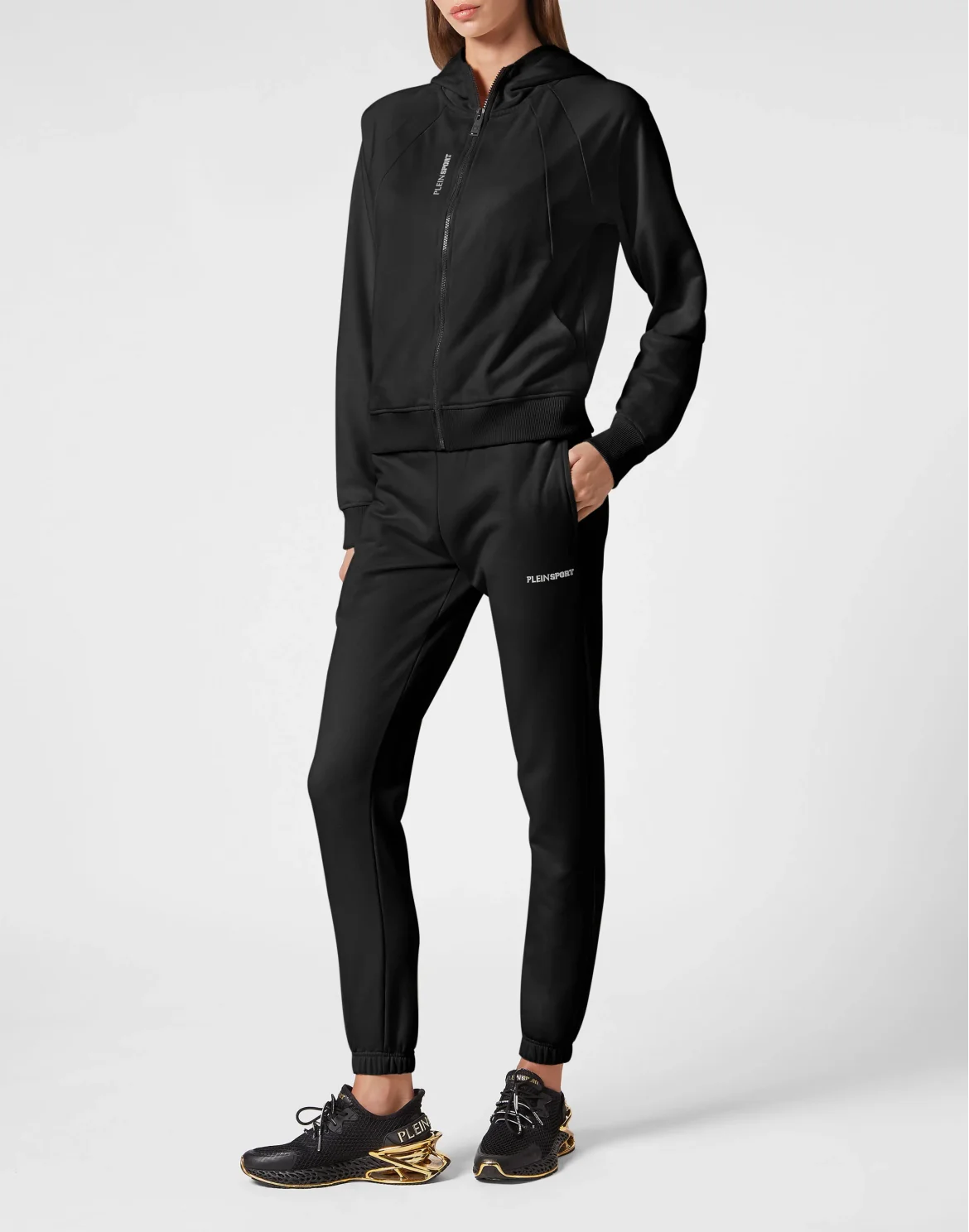 Hoodie Sweatjacket Basic, цвет: Черный