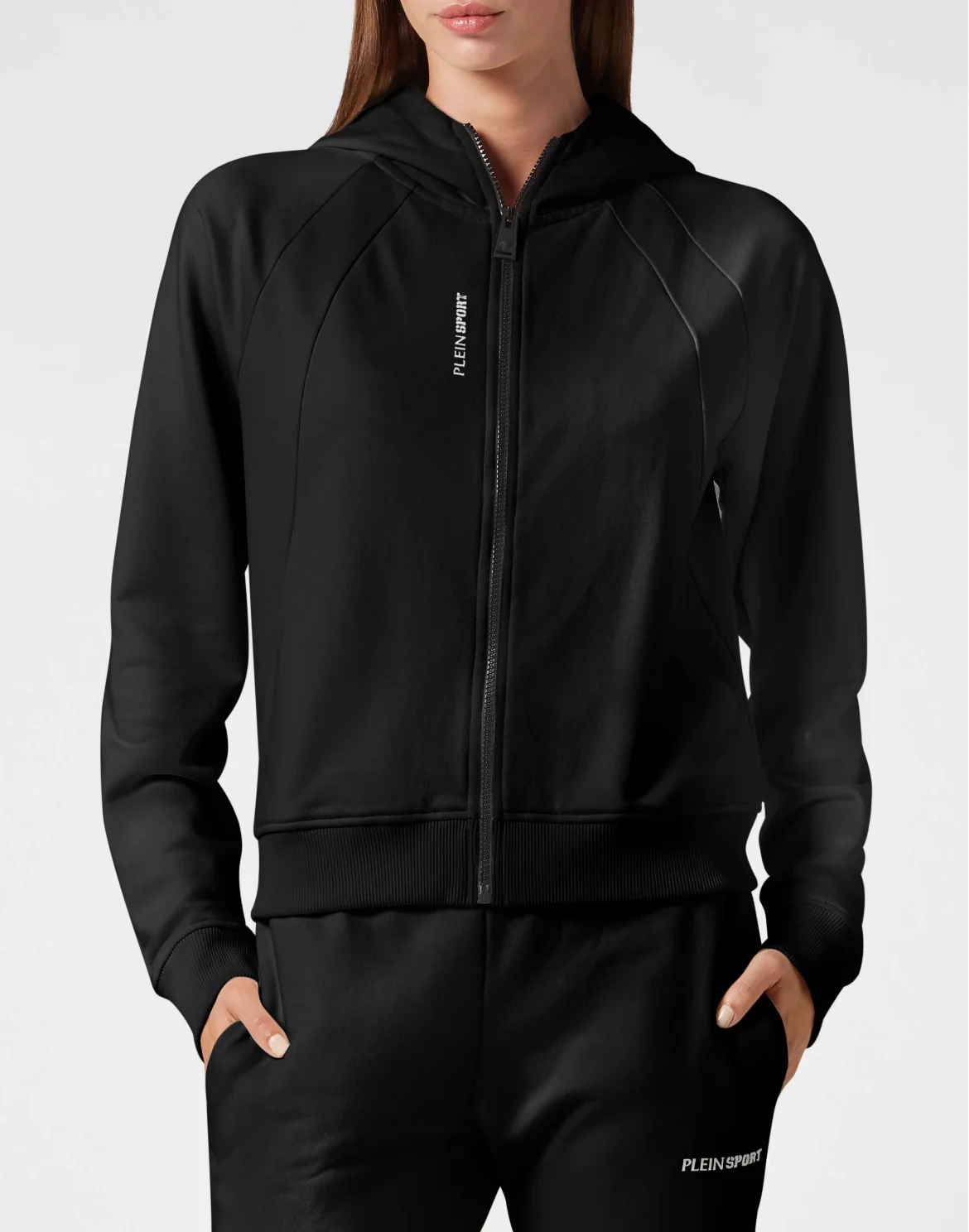 Hoodie Sweatjacket Basic, цвет: Черный