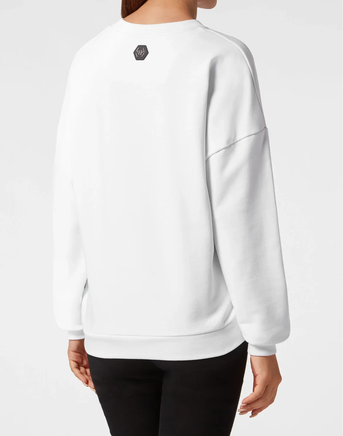 Oversized Sweatshirt Smile, цвет: Белый