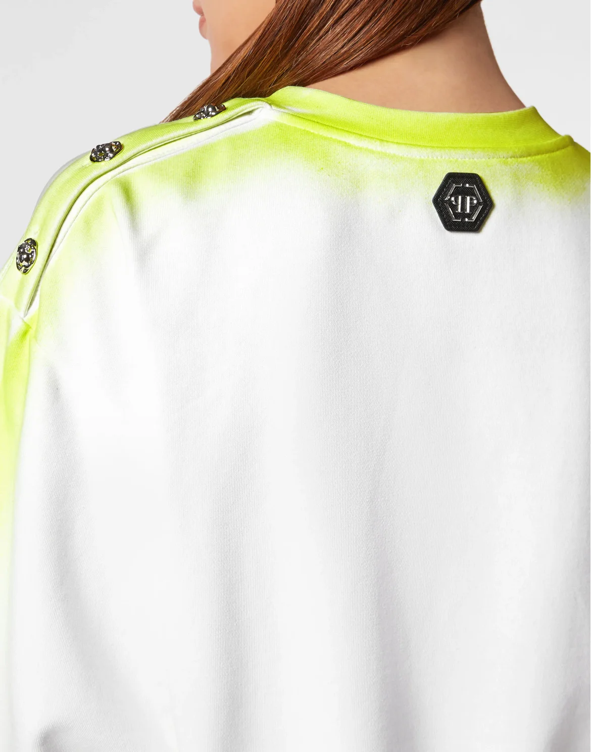 Sweatshirt Round Neck Fluo, цвет: Белый