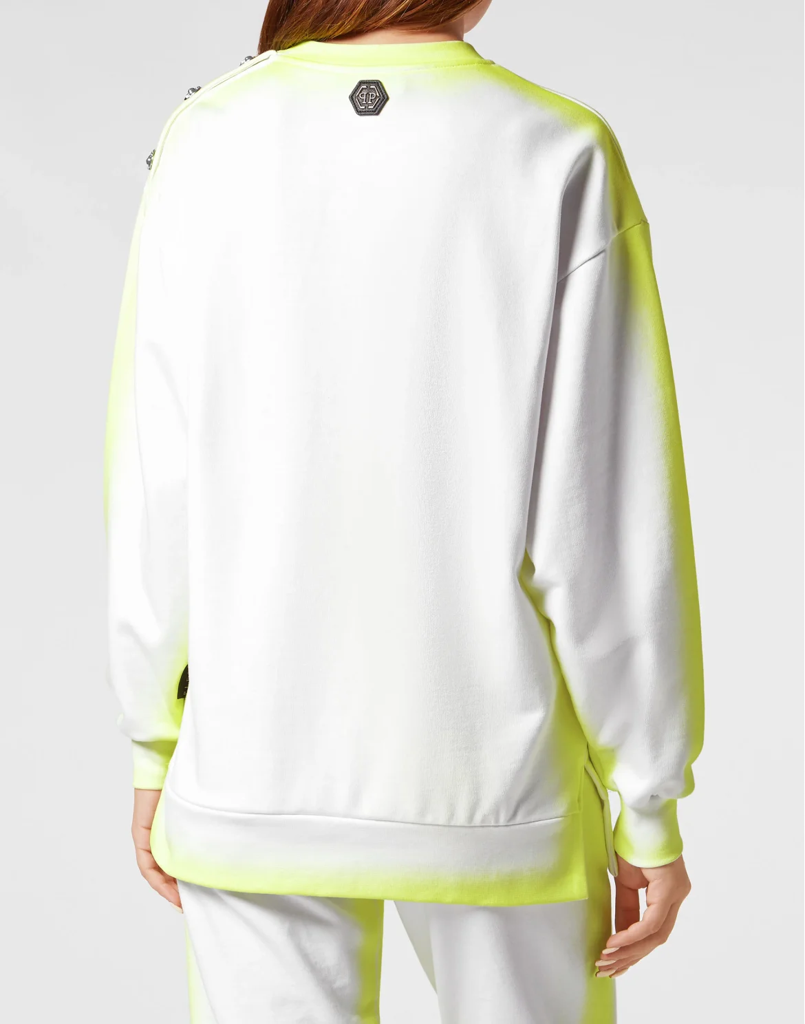 Sweatshirt Round Neck Fluo, цвет: Белый