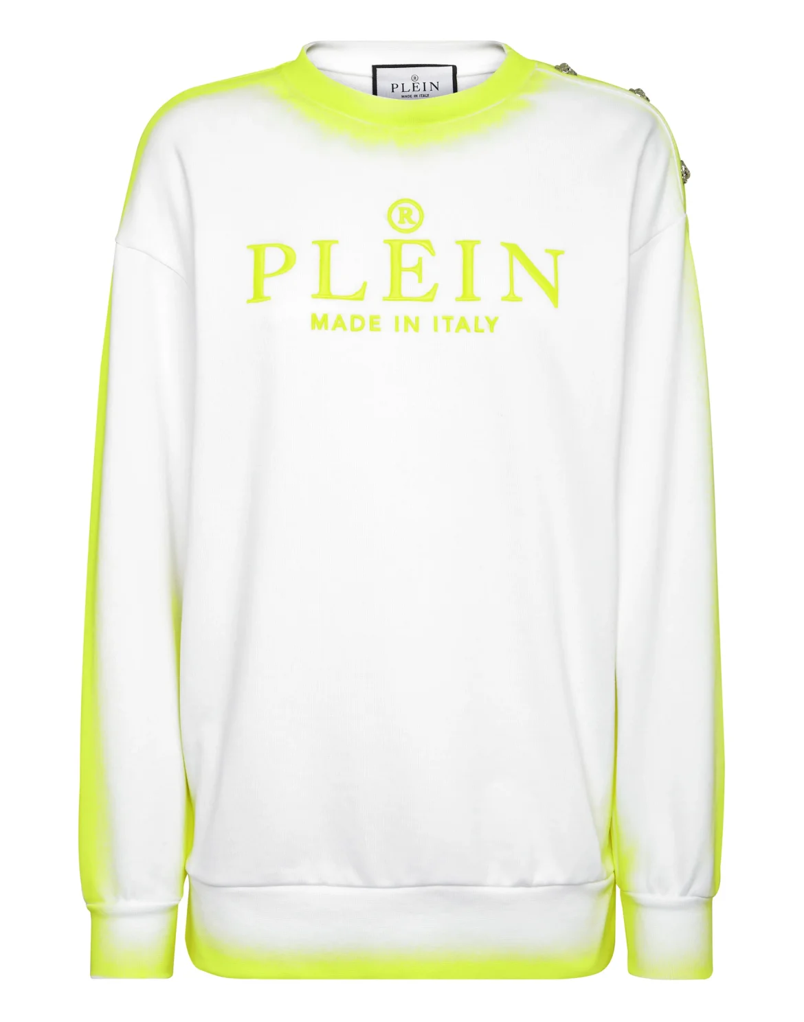 Sweatshirt Round Neck Fluo, цвет: Белый