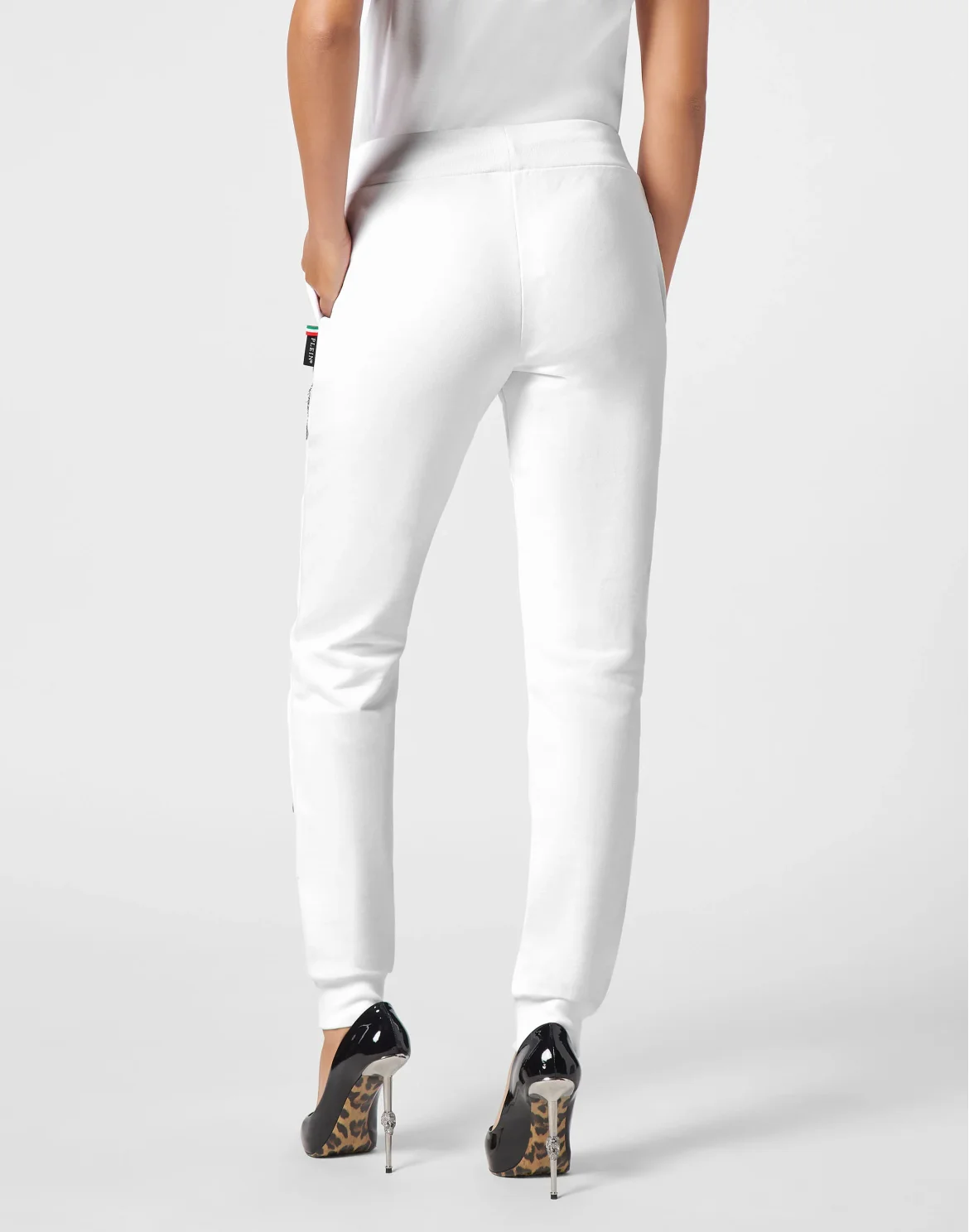 Jogging Trousers Heart, цвет: Белый