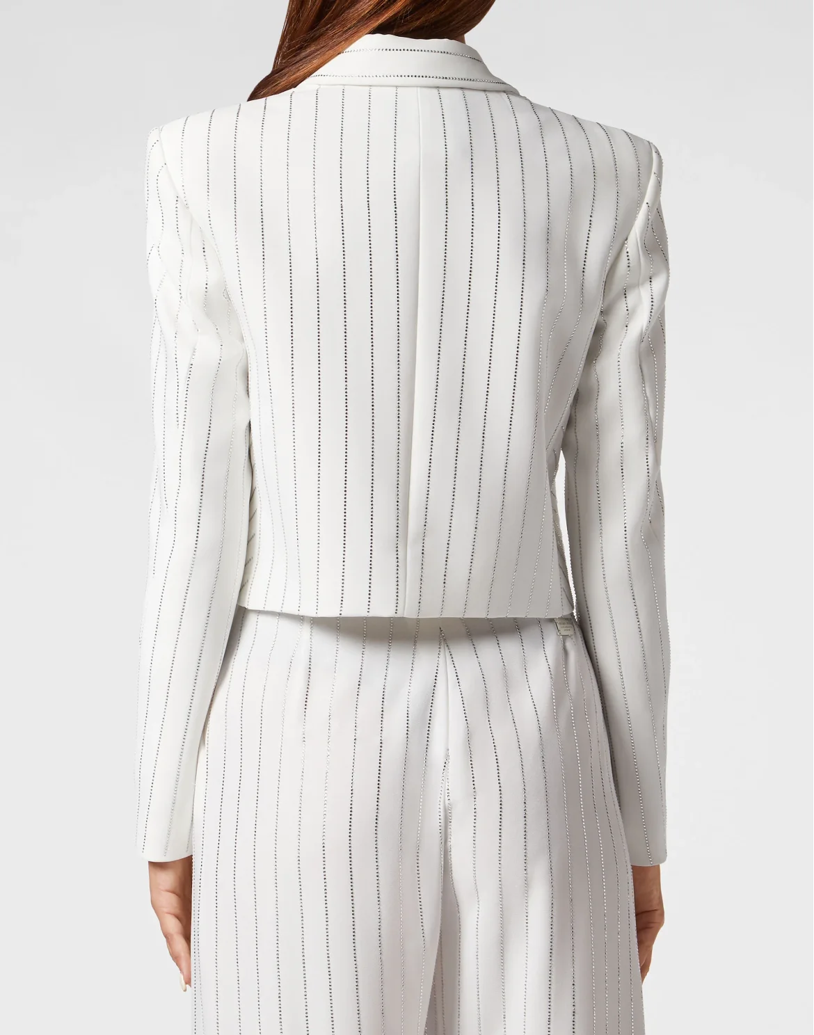 Cady Bolero Crystal Pinstripe, цвет: Белый