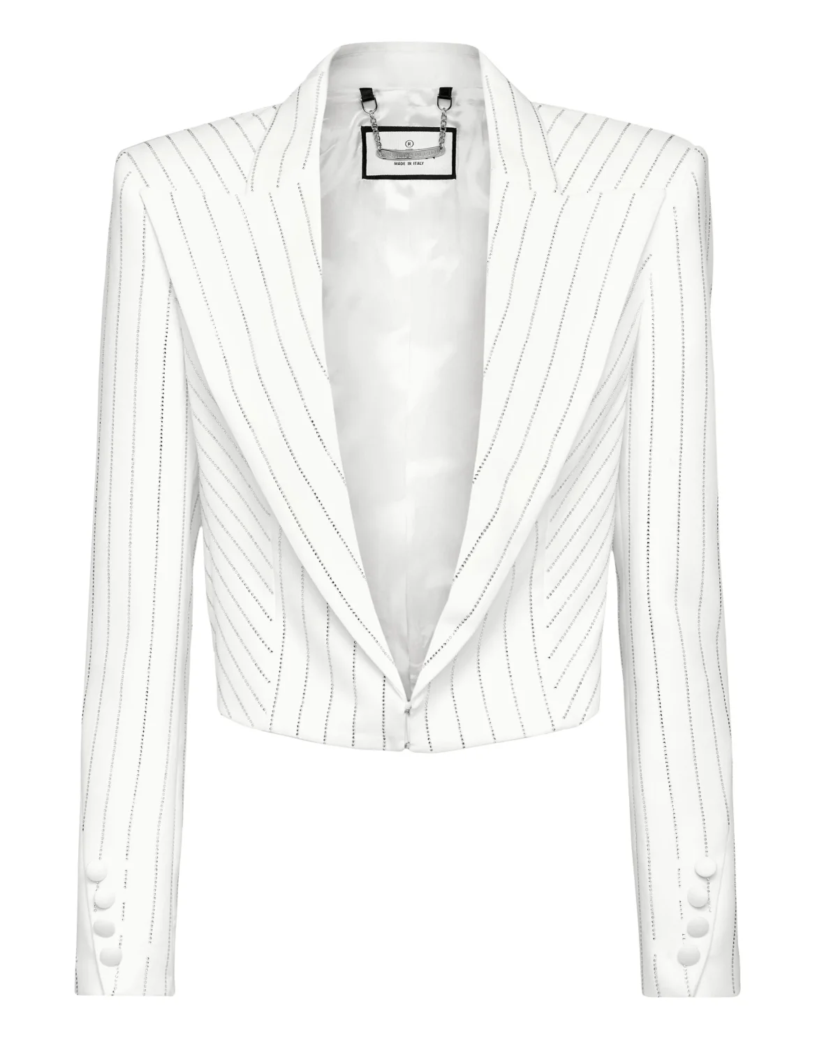 Cady Bolero Crystal Pinstripe, цвет: Белый