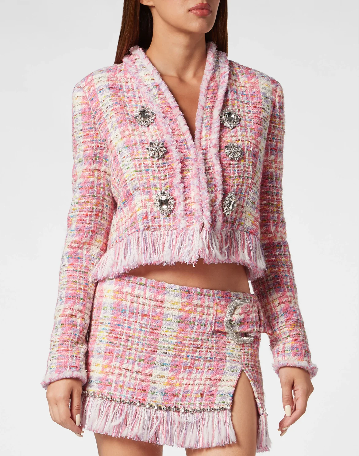 Bolero Tweed, цвет: Розовый
