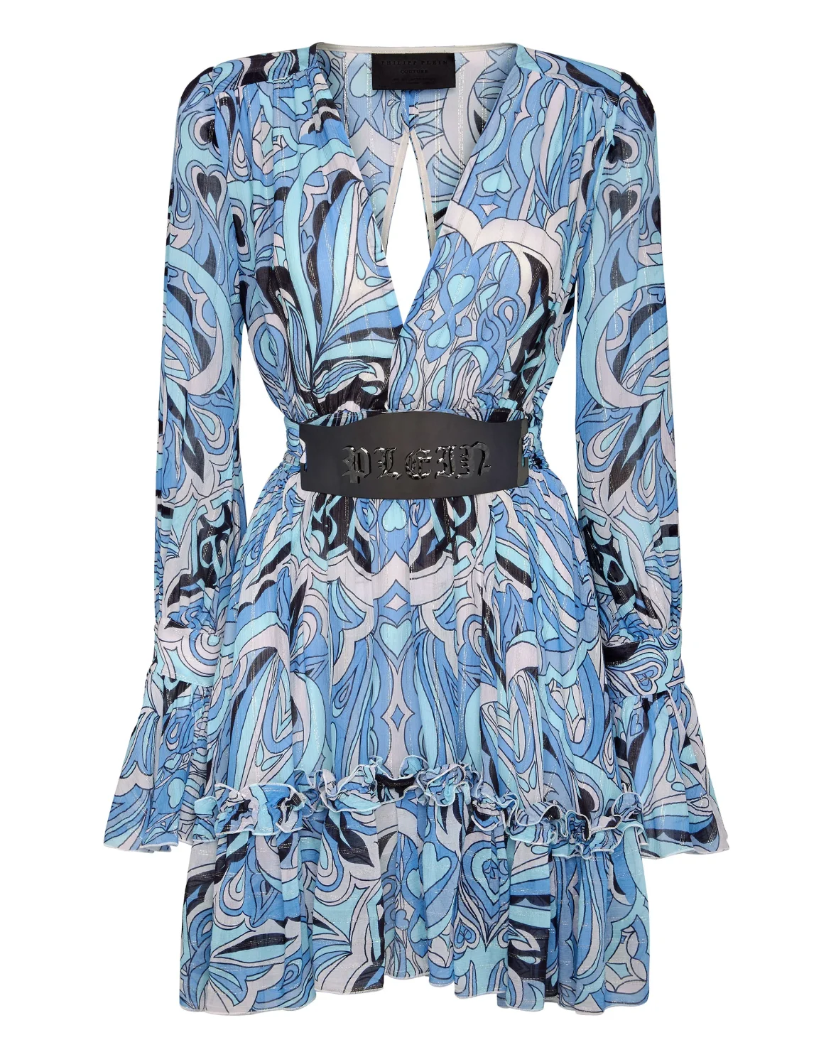 Chiffon Mini Dress, цвет: Голубой