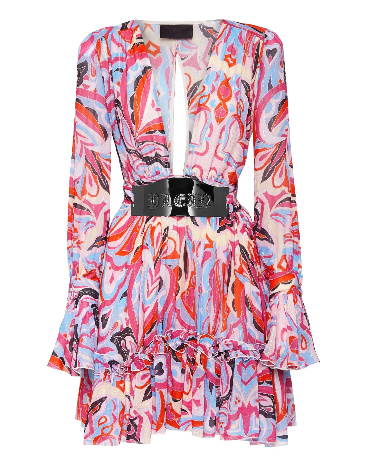 Chiffon Mini Dress, цвет: Розовый