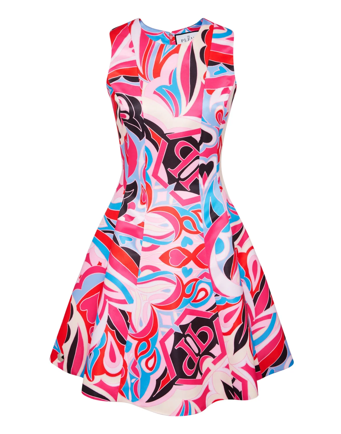 Duchesse Midi Dress Colorful Circus, цвет: Розовый