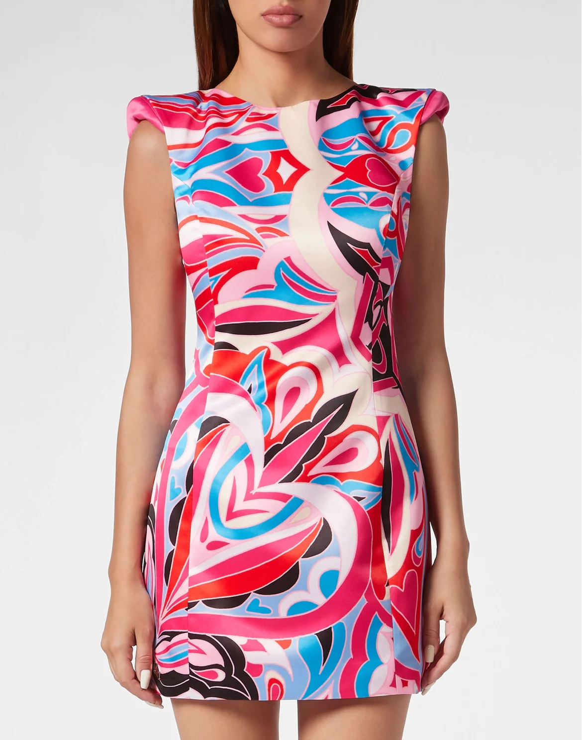 Duchesse Mini Dress Colorful Circus, цвет: Розовый