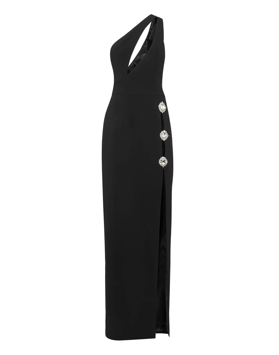 Cady Broches Long Dress Brooches, цвет: Черный