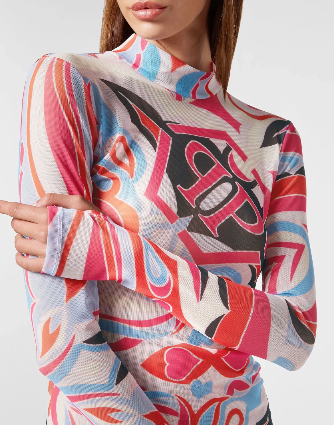 Mini Dress LS Colorful Circus, цвет: Розовый