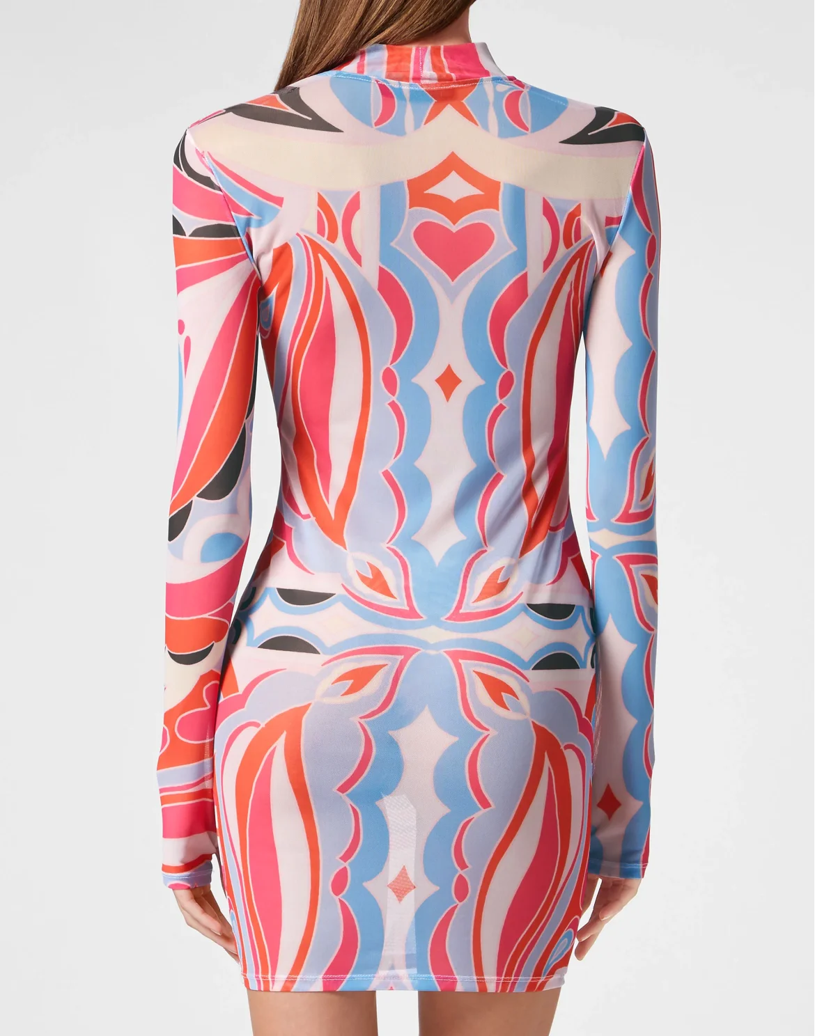 Mini Dress LS Colorful Circus, цвет: Розовый