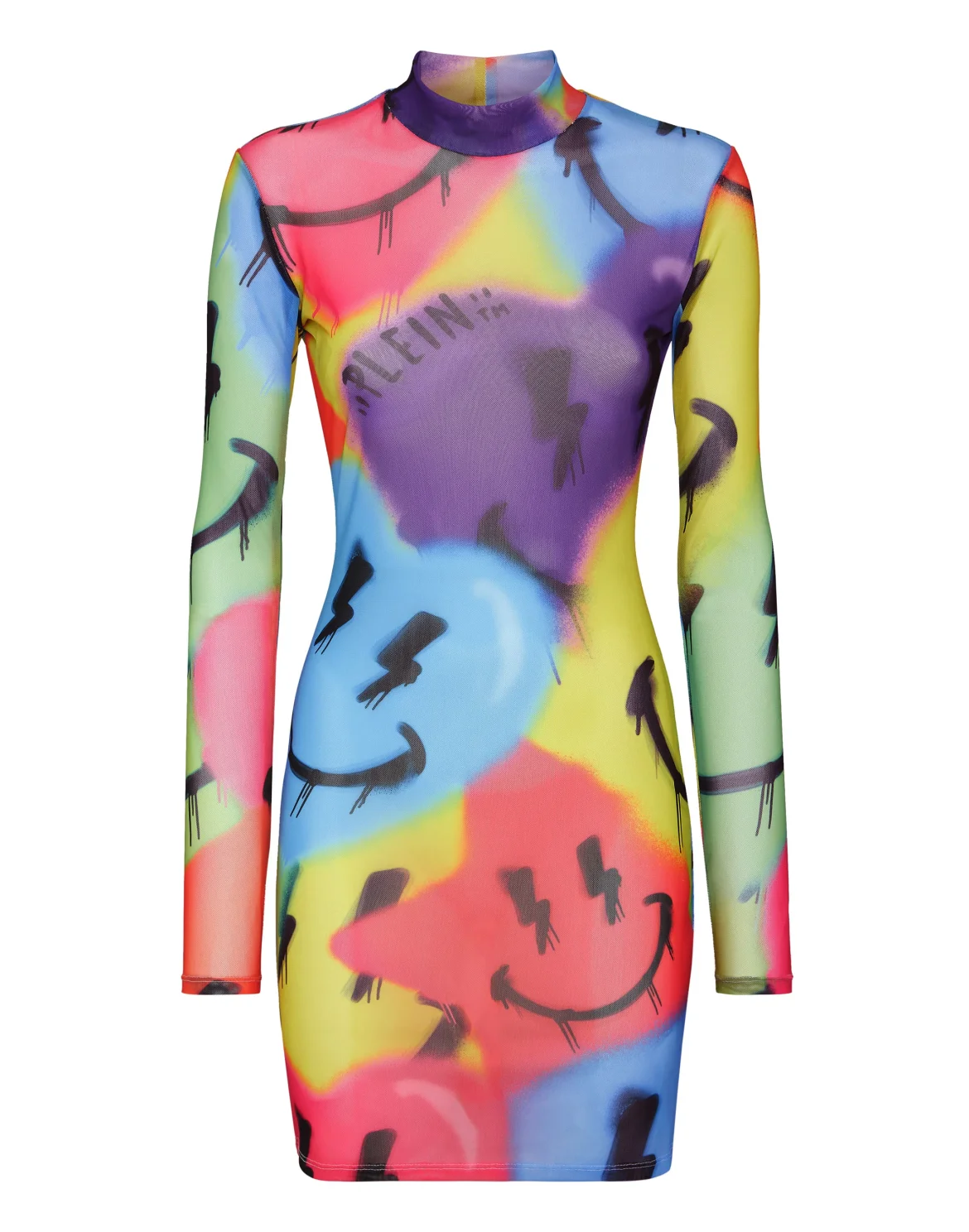 Mini Dress LS Smile, цвет: Мультиколор