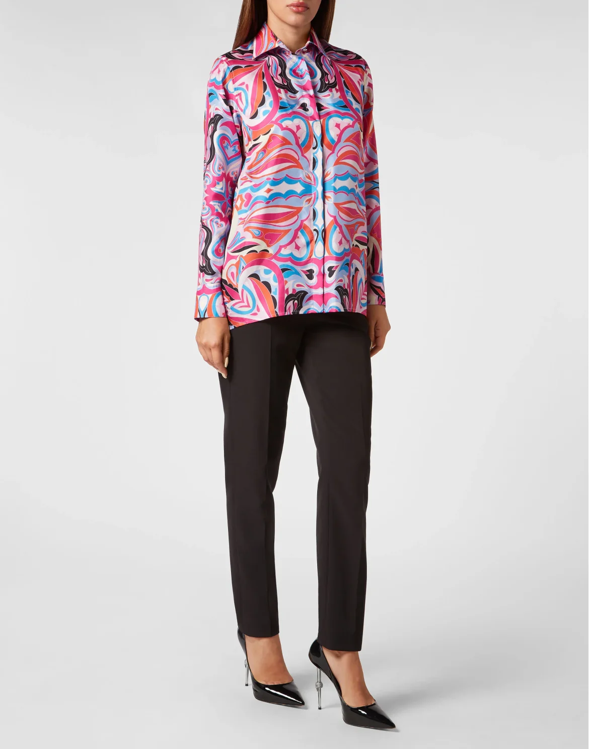 Regular Silk Shirt, цвет: Розовый