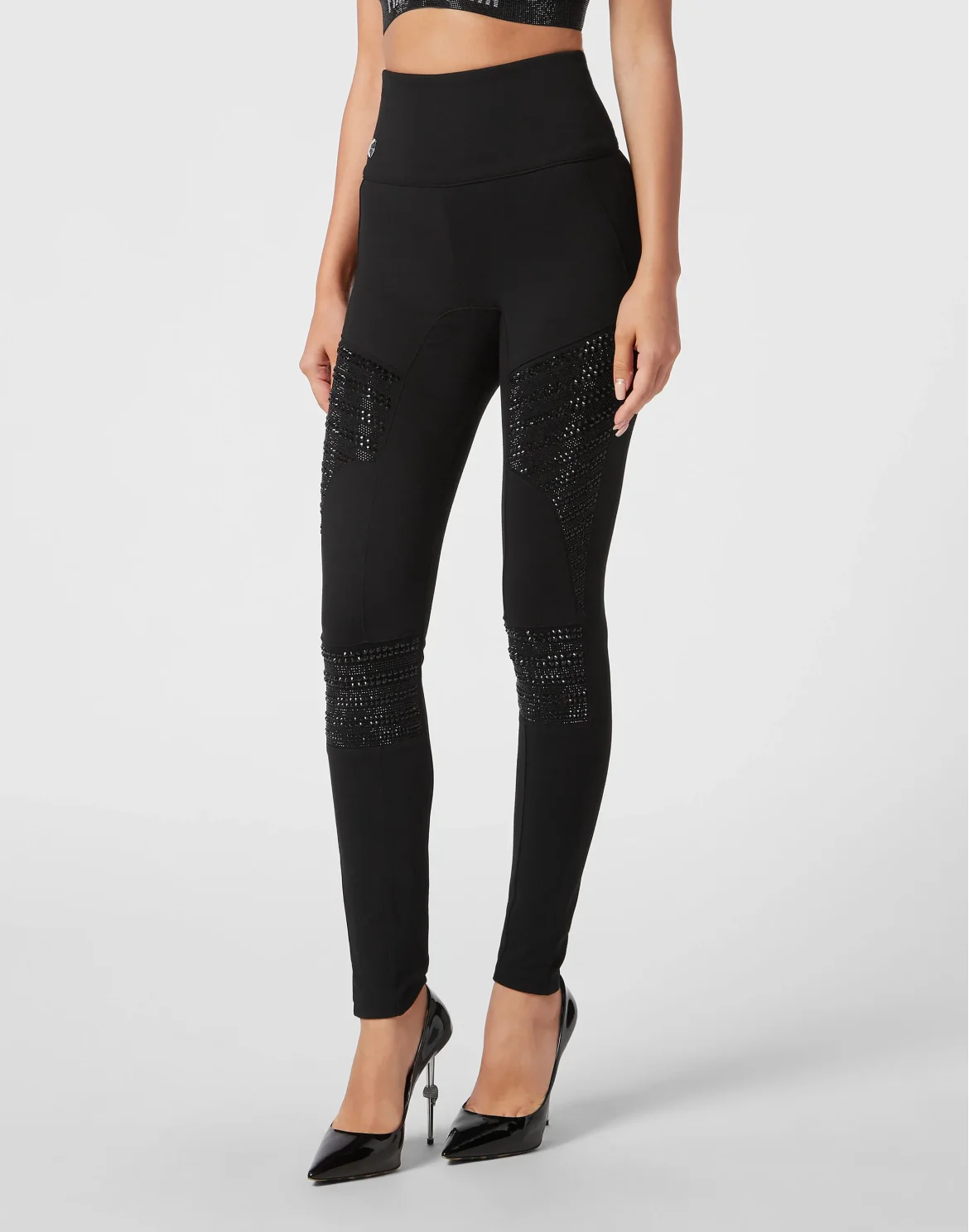 Leggings Crystal, цвет: Черный