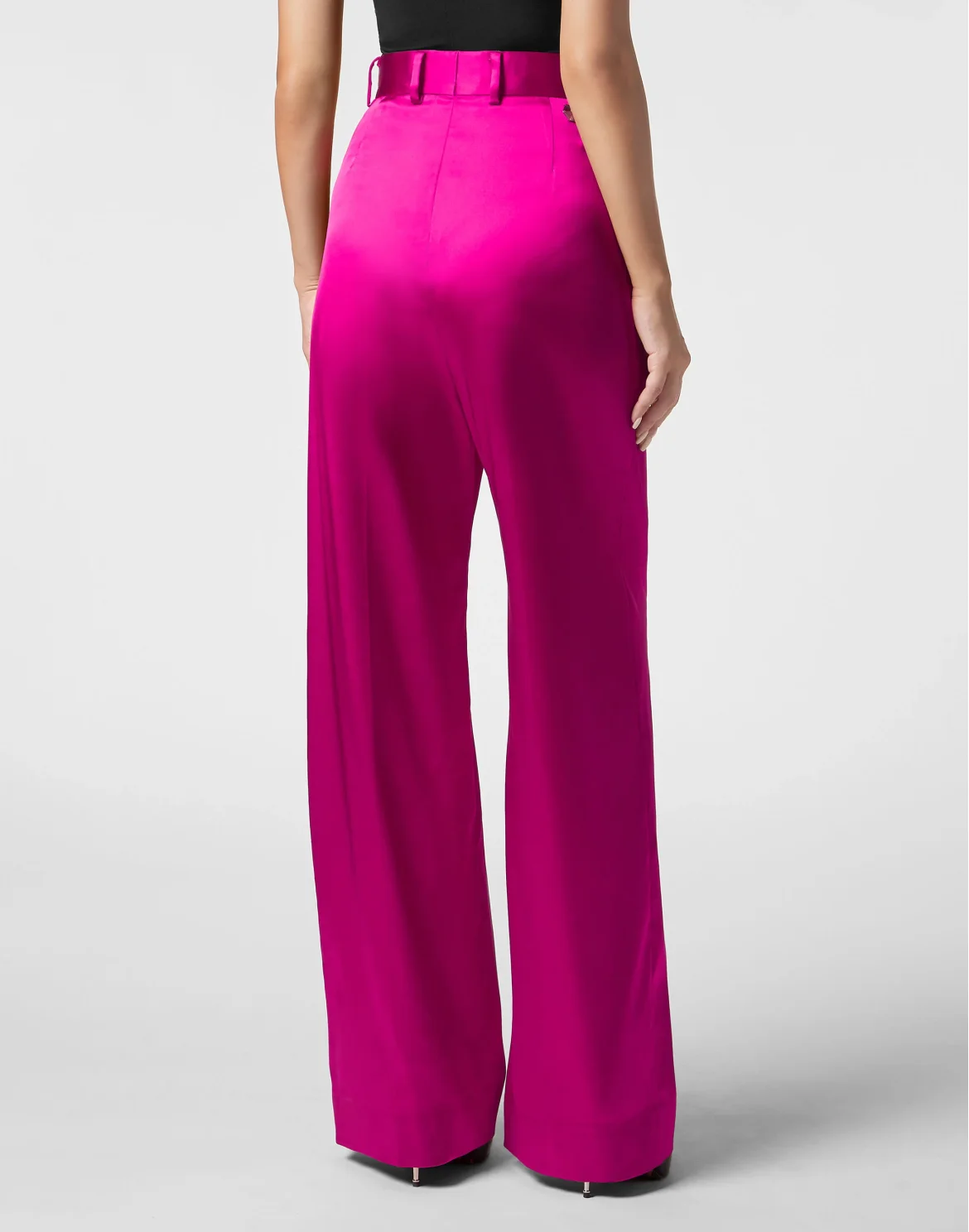 Satin Stretch Man Fit Trousers Sartorial, цвет: Розовый