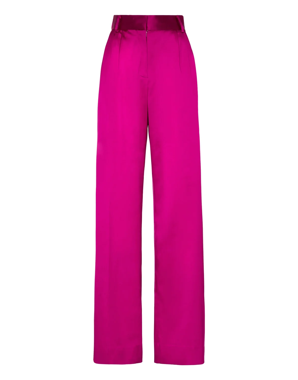 Satin Stretch Man Fit Trousers Sartorial, цвет: Розовый