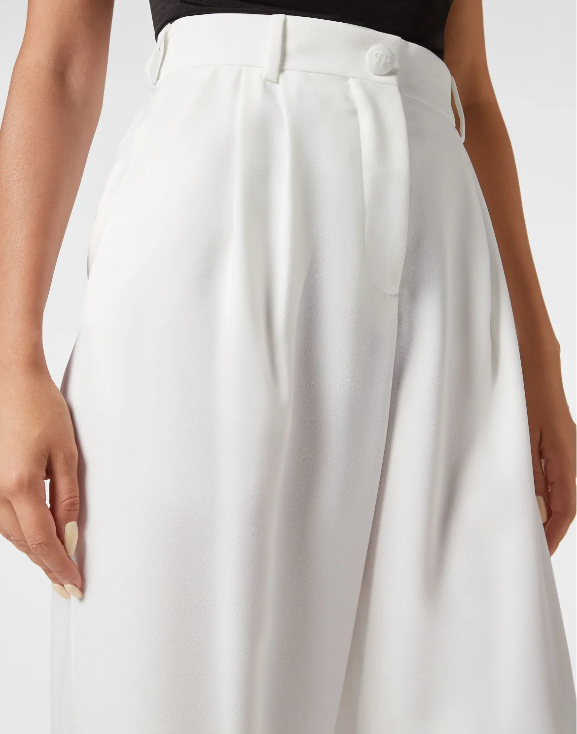 Cady Basic Trousers Man Fit, цвет: Белый