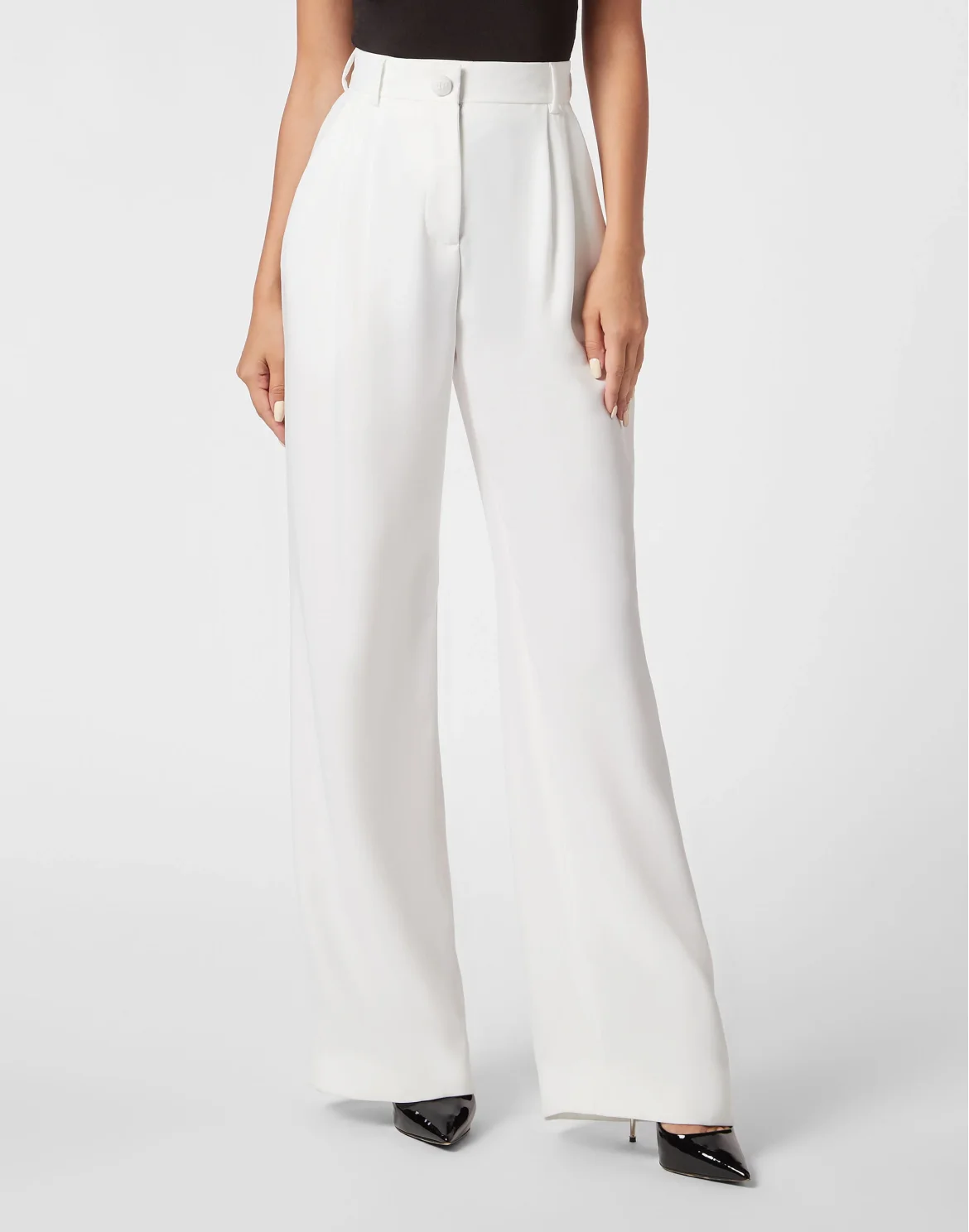 Cady Basic Trousers Man Fit, цвет: Белый