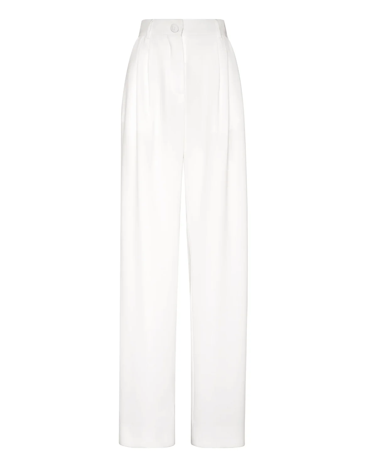 Cady Basic Trousers Man Fit, цвет: Белый