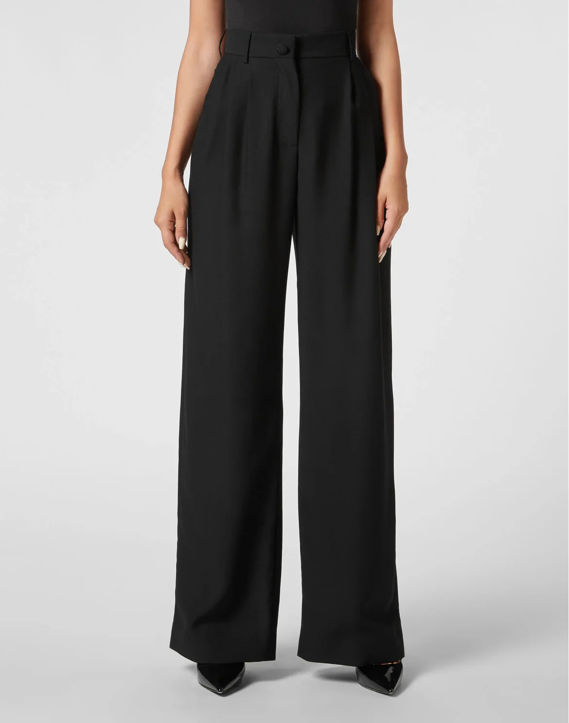 Cady Basic Trousers Man Fit, цвет: Черный